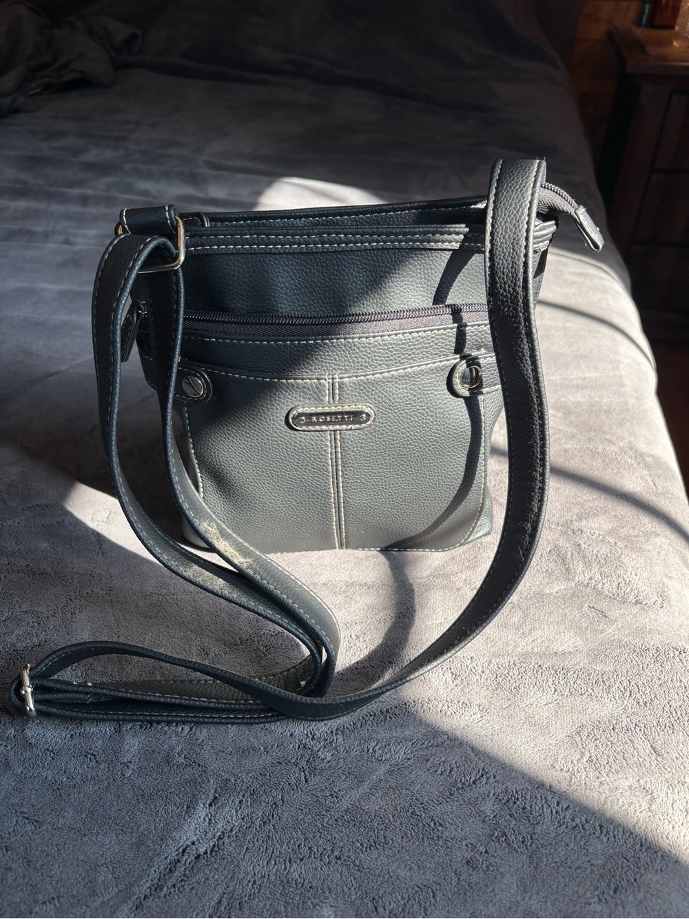 Rosetti Black Crossbody Purse